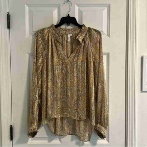 Women's Paisley Blouse - Multicolor